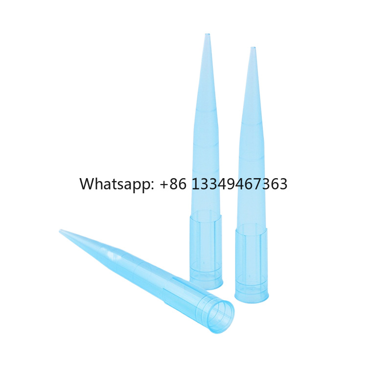 Medical Health Lab - Disposable Blue Filter Pipette Tips 1000ul