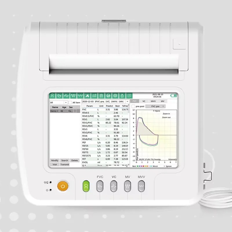 Hot Sale Medical Spirometer Lu - Spirometer Lung Function review and price