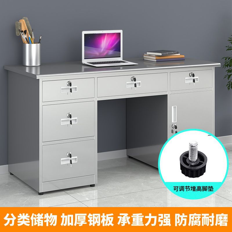 Stainless steel computer desk, - Medical Lab Furniture review and price