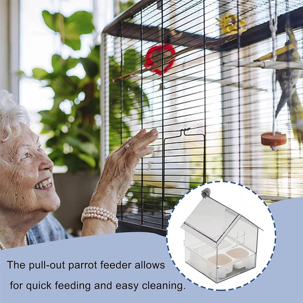 Pull-Out External Parrot Feede - Water Bath Laboratory review and price