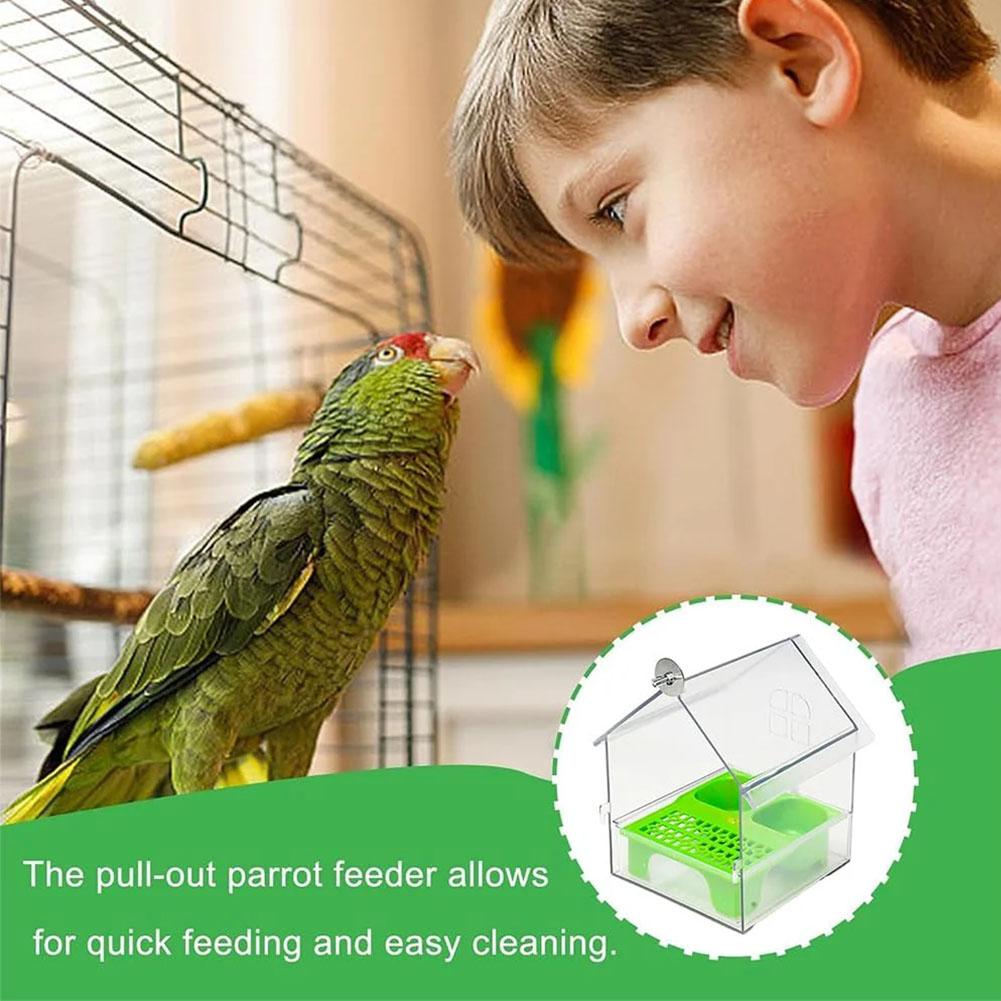 Pull-Out External Parrot Feede - Water Bath Laboratory review and price