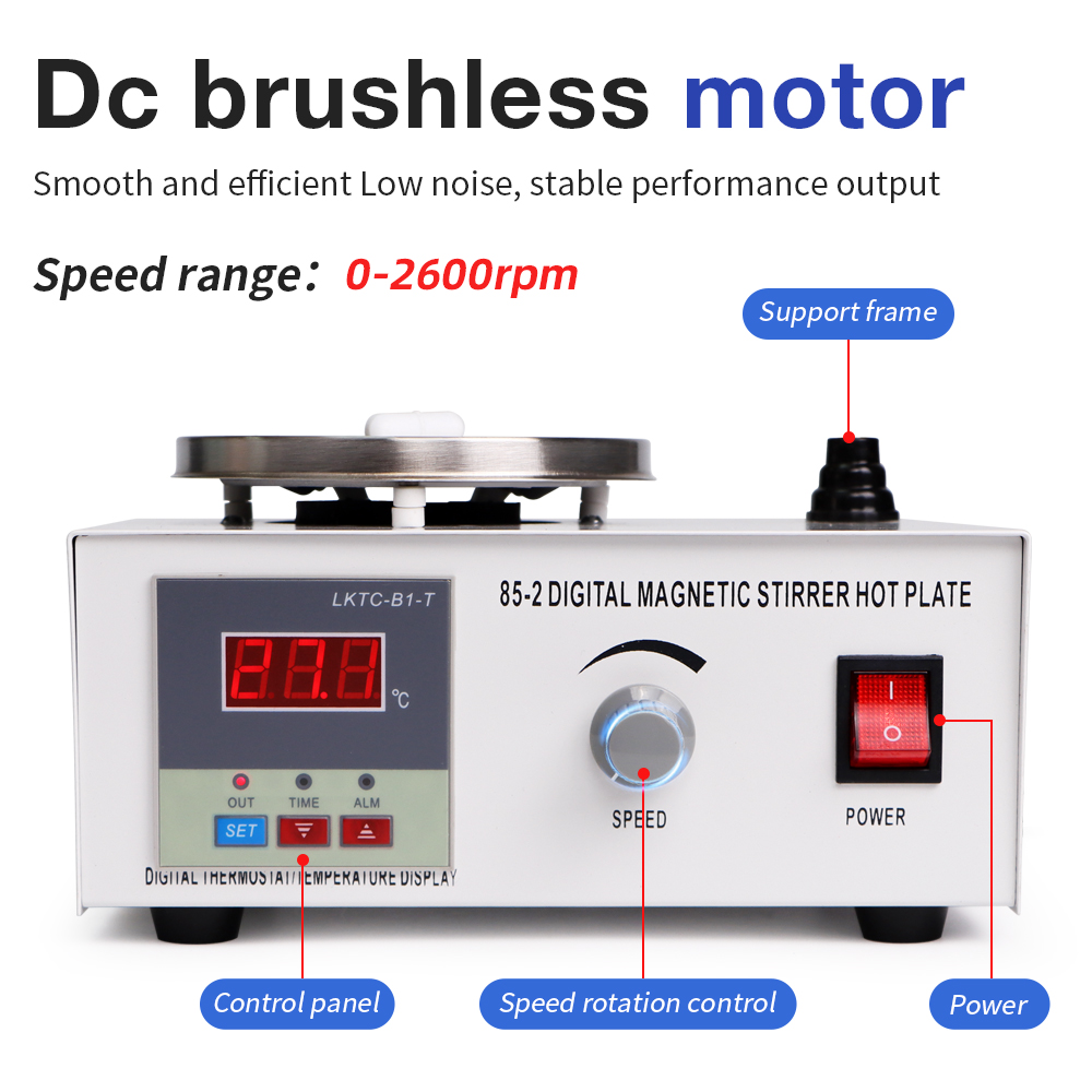 1L Hotplate Magnetic Stirrer 8 - Water Bath Laboratory review and price